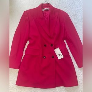 Zara long blazer dress